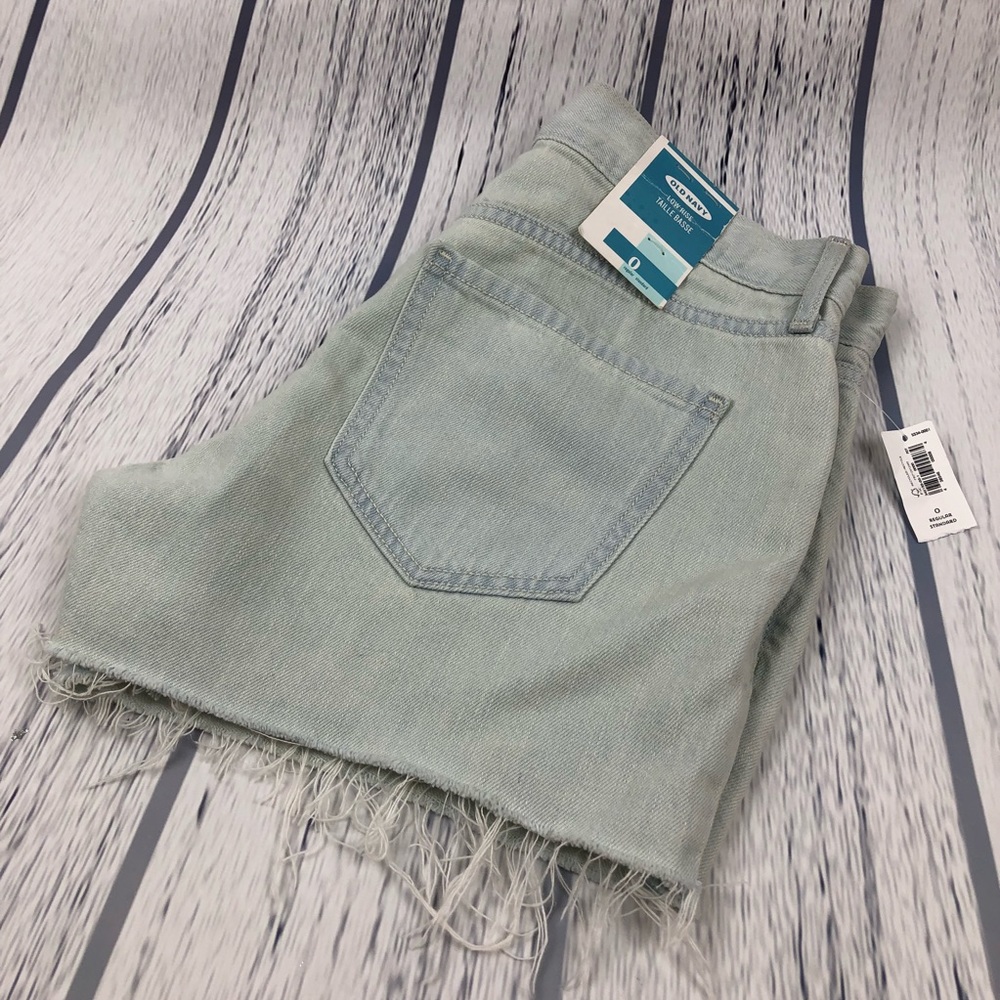 Old navy low rise denim shorts sz0